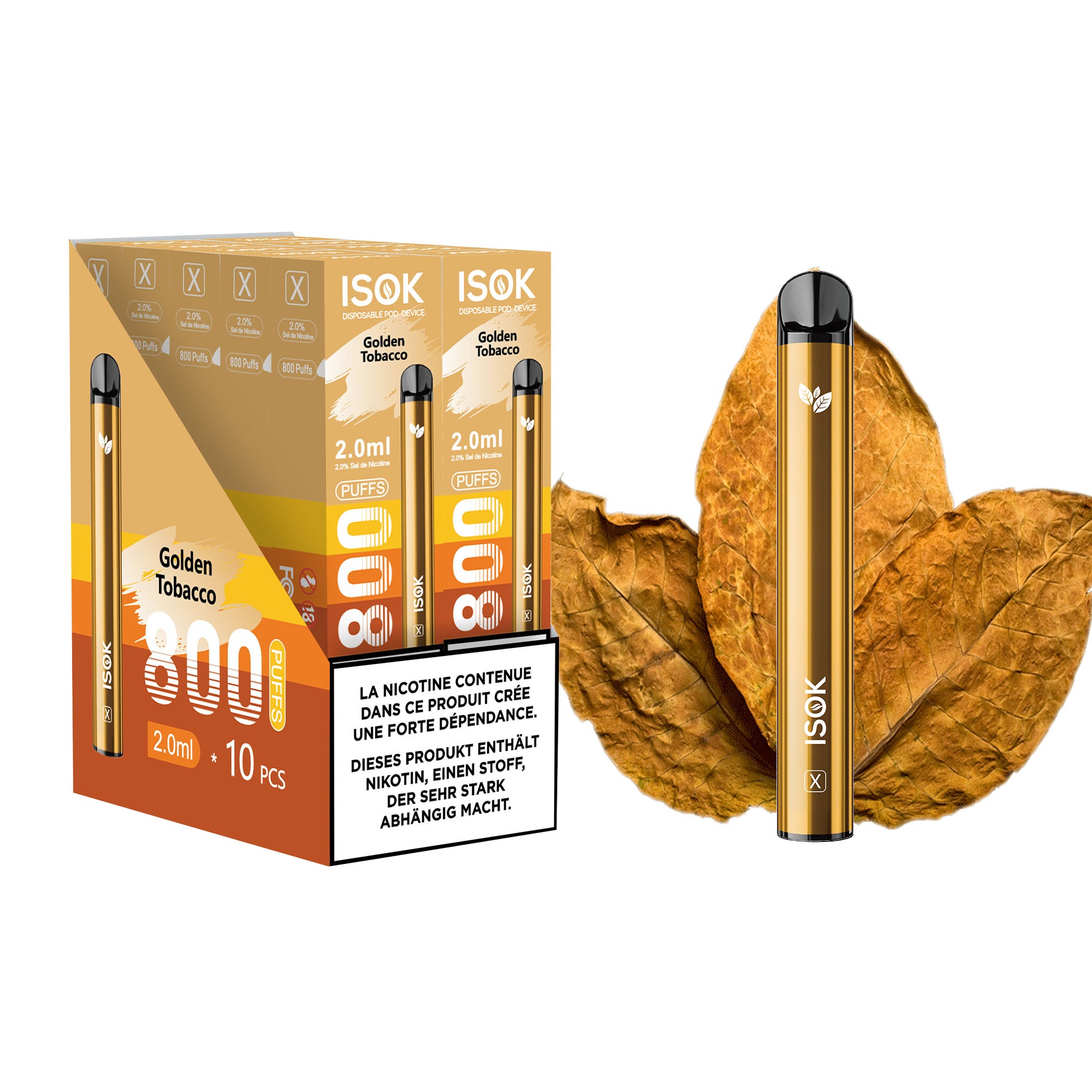 Vape Pen ISOK X 800 Züge