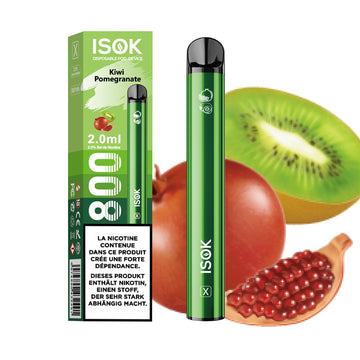 ISOK X Kiwi Pomegrenate 800 Puffs – Pack de 10