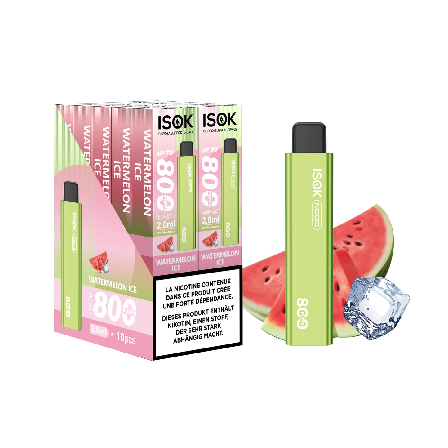 Vape Pen ISOK X 800 Züge