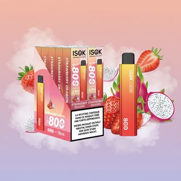 ISOK Vape Product with Enhanced Background