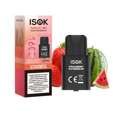 PODS ISOK NEOS 2.0 – Pack de 2 x 800 Puffs Strawberry Watermelon